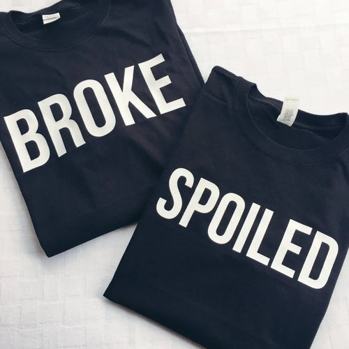 Κοντομάνικα για ζευγάρια Broke