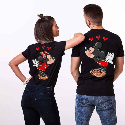 Κοντομάνικα Για Ζευγάρια M And M Hearts B