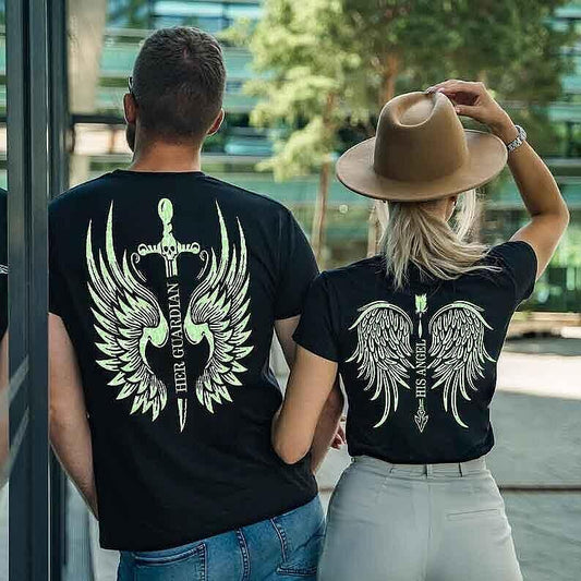 Κοντομάνικα για ζευγάρια Angel Guardian New