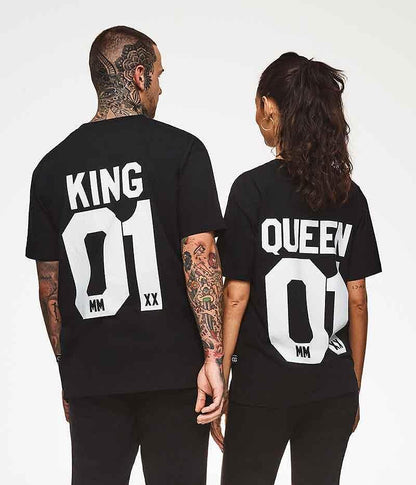 Κοντομάνικα για Ζευγάρια King Queen