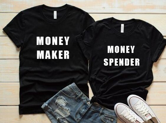 Κοντομάνικα για Ζευγάρια MONEY