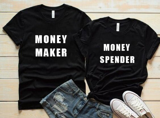 Κοντομάνικα για Ζευγάρια MONEY