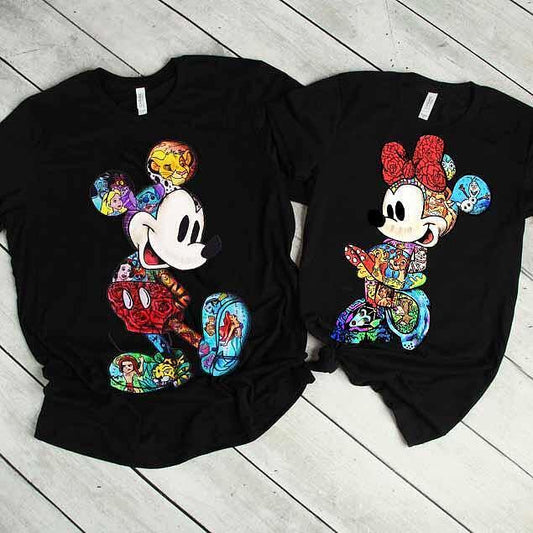 Κοντομάνικα για ζευγάρια M and M Disneyy