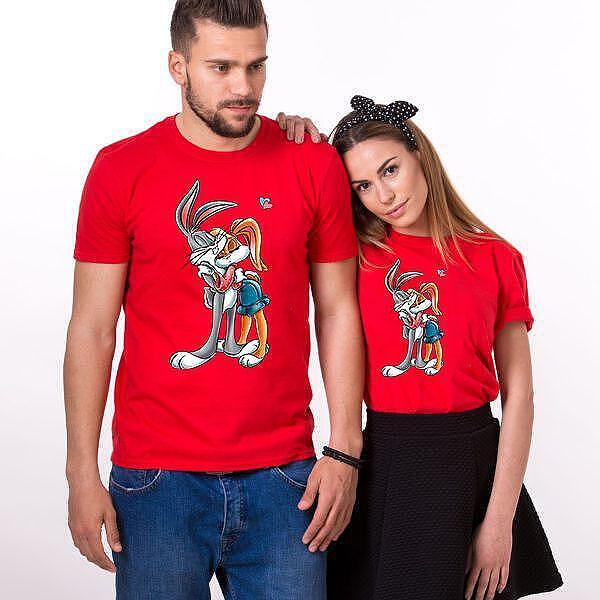 Κοντομάνικα για Ζευγάρια Bunny Love