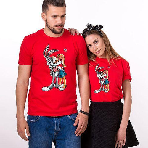 Κοντομάνικα για Ζευγάρια Bunny Love