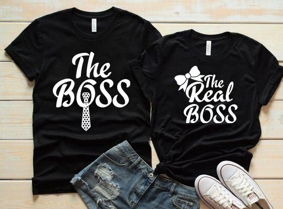 Κοντομάνικα Για Ζευγάρια The Boss