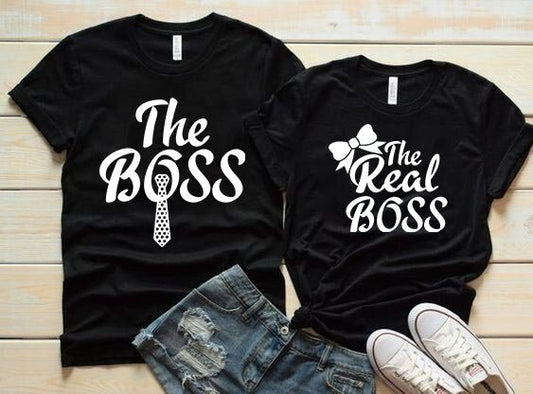 Κοντομάνικα Για Ζευγάρια The Boss