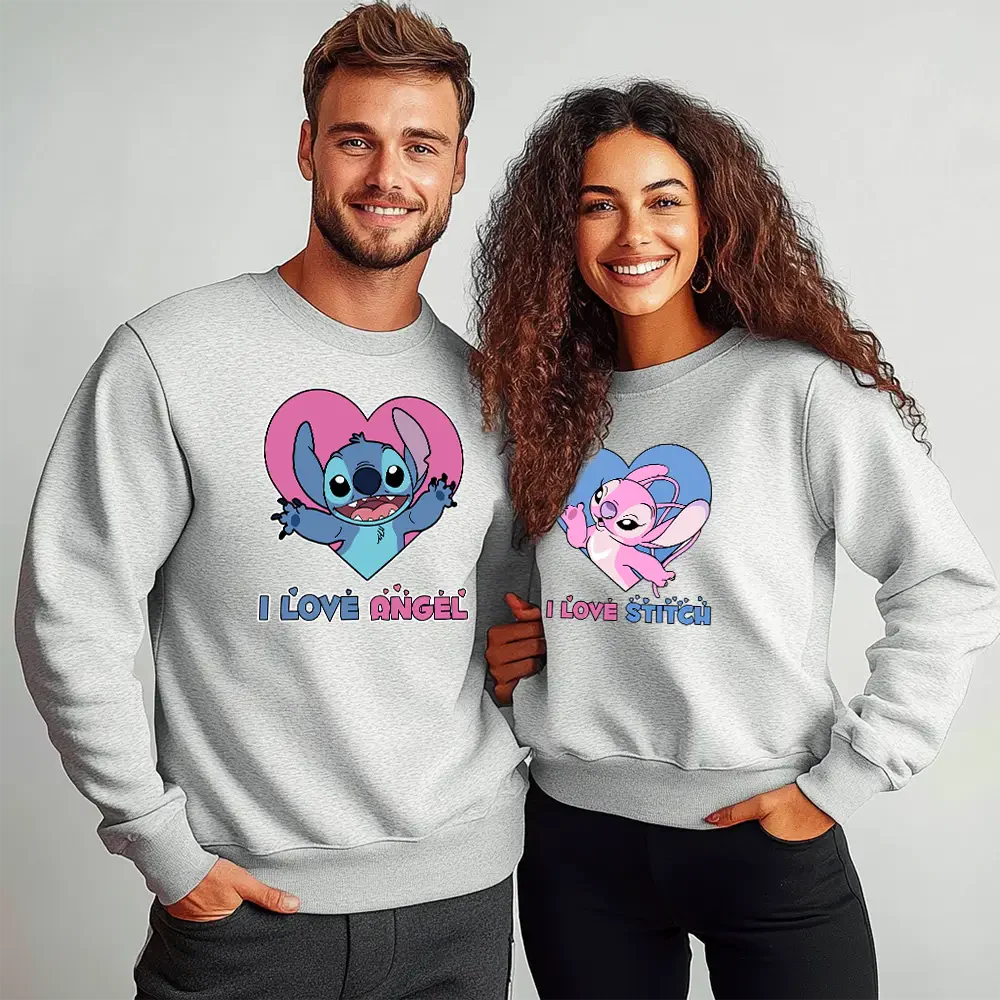 Unisex μπλούζες για ζευγάρια I Love