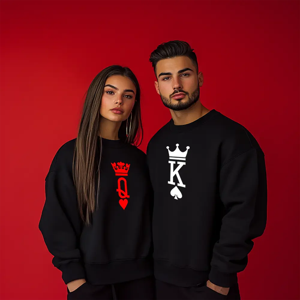 Unisex μπλούζες για ζευγάρια KQ