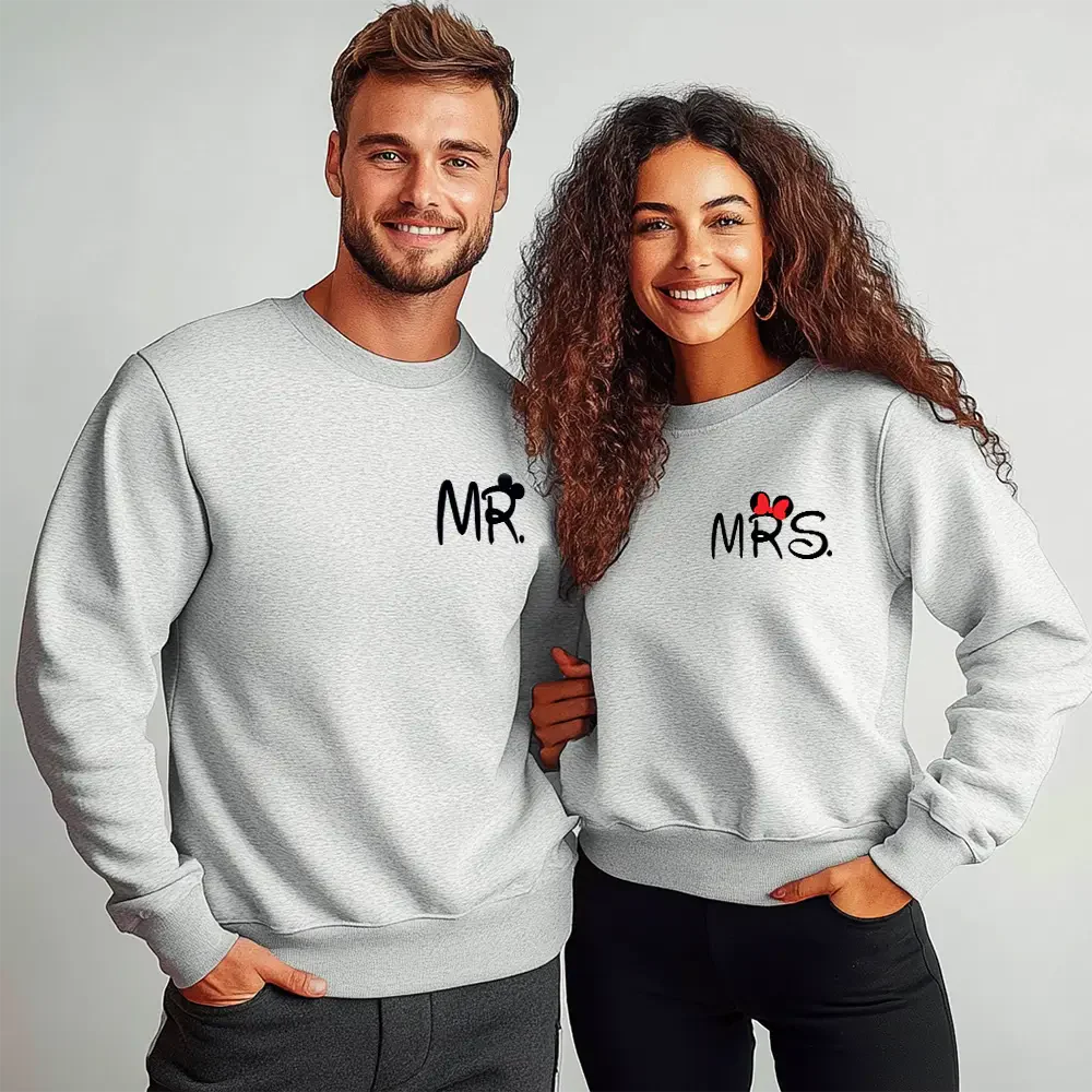 Unisex μπλούζες για ζευγάρια Mister Miss