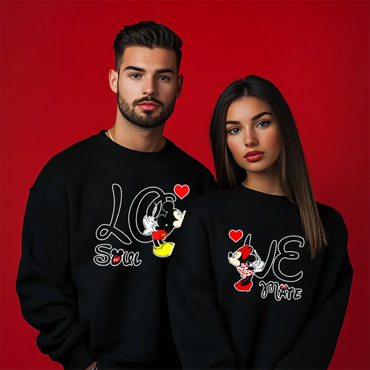 Unisex μπλούζες για ζευγάρια Soul Mate